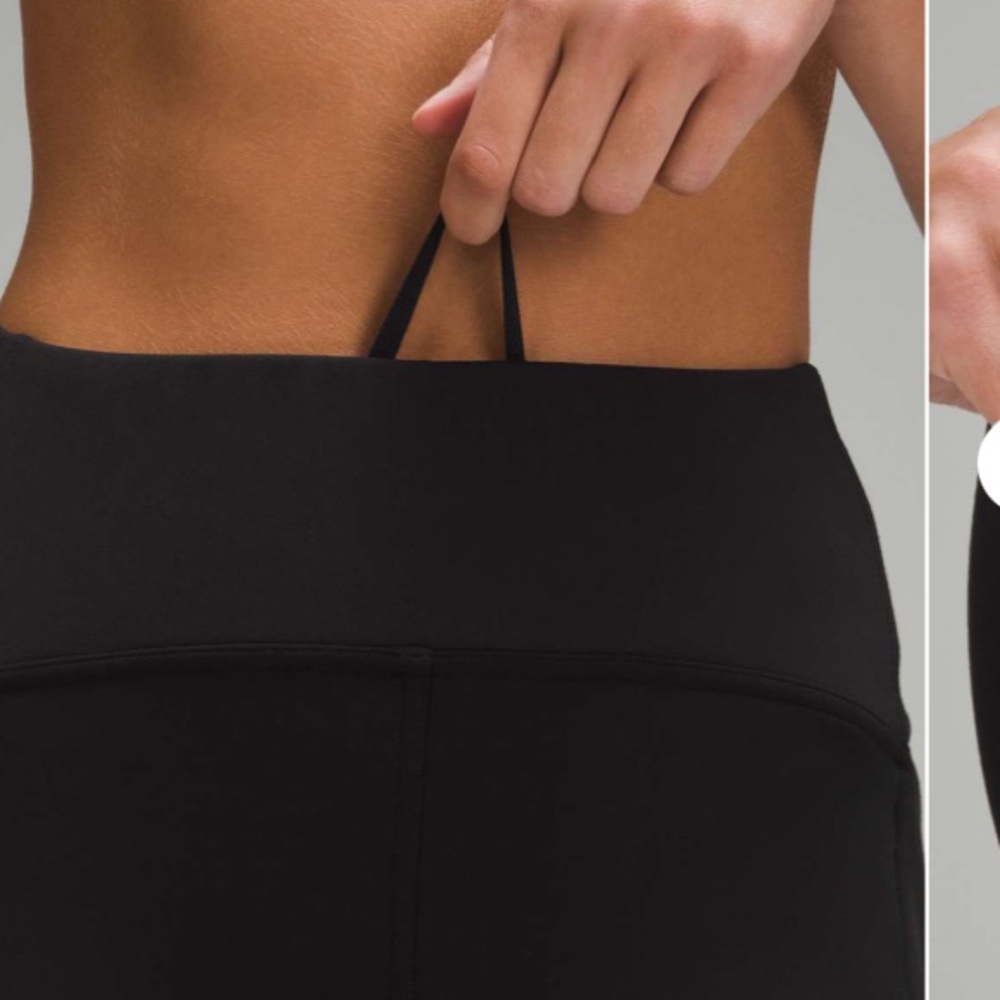 Lululemon Black Fleece Cold Weather Outdoor High-Rise Running Tight Leggings 10 - Picture 4 of 15